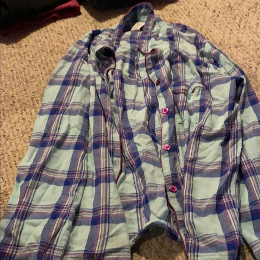 Flannel pj set